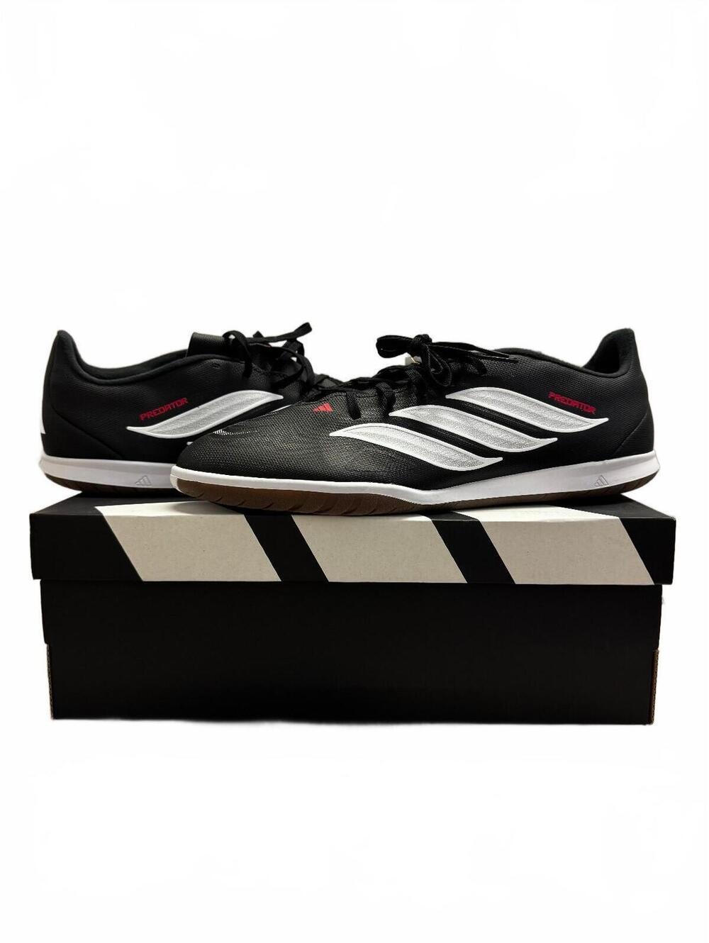 Adidas Predator Club IN Sala Indoor Soccer Shoes Black White